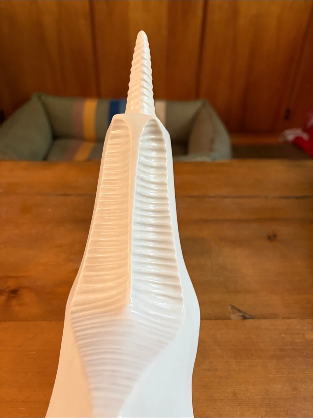 Jonathan Adler White Unicorn Sculpture - Home Art